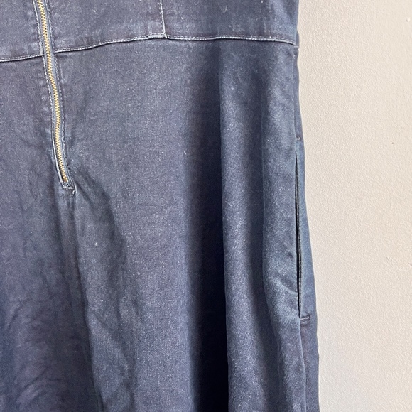 Denim A-Line Dress with Pockets Size 18W - Picture 4 of 5